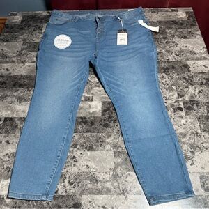 Tahari Women's Skinny Jeans in Blue